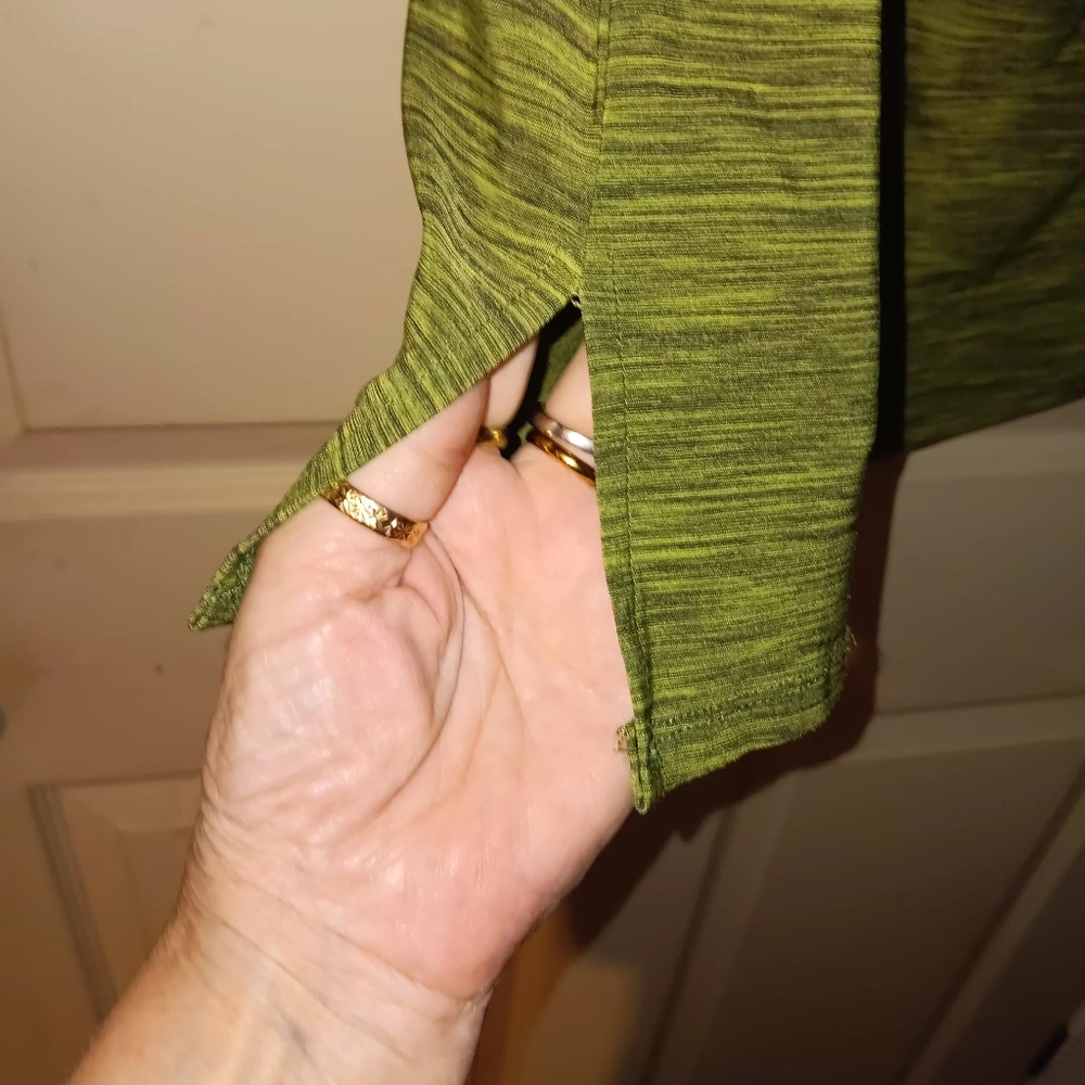 Suzie In The City Olive Drape Tank Top Womens Sz 2X - Picture 3 of 7